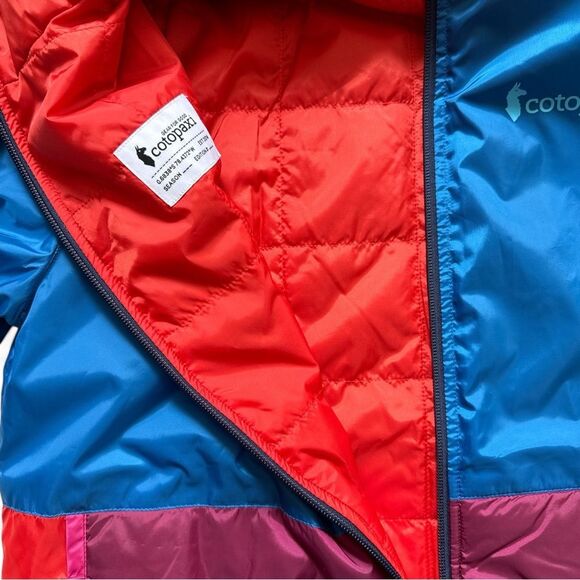 NWT Cotopaxi Teca Calido Womens Hooded Jacket‎ XS Blue Orange Red, Zip Po… - Picture 5 of 11